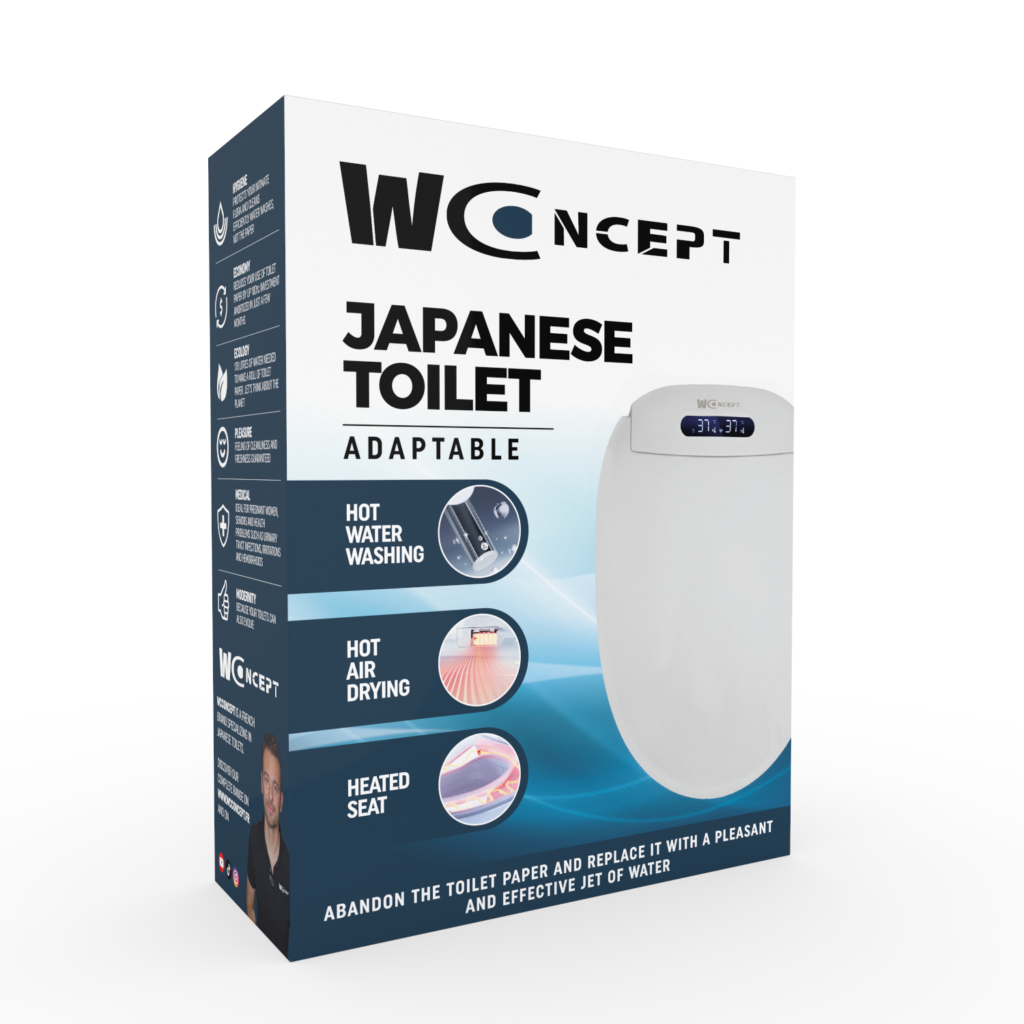WC JAPONAIS WCCONCEPT ABATTANT ADAPTABLE SECHANT ELECTRIQUE HOT CONCEPT DRYCONCEPT SMARTCONCEPT