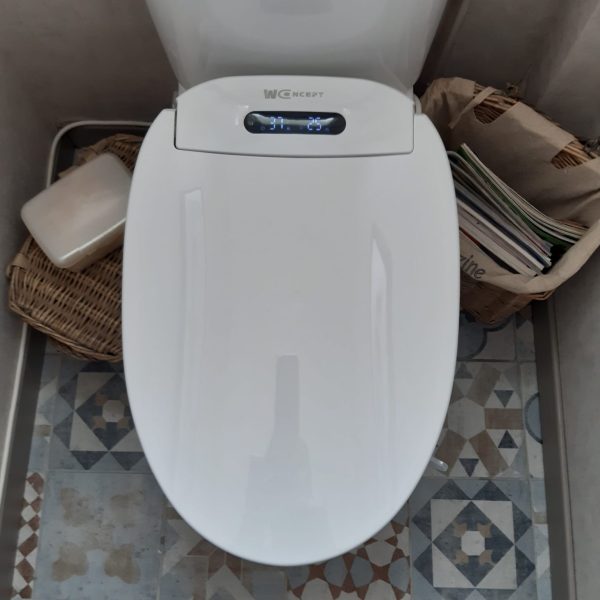 HOT CONCEPT WCCONCEPT PHOTO INSTALLATION ABATTANT WC JAPONAIS ADAPTABLE